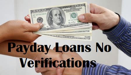 Loans With No Verification